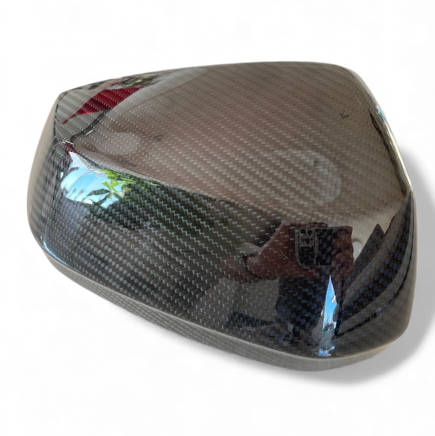 COVER WITHOUT MIRROR LEAF MIRROR RIGHT SIDE CARBON AUDI Q2 81A072532B